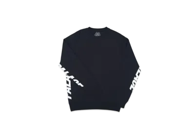 PALACE Paneled Crew "Black"