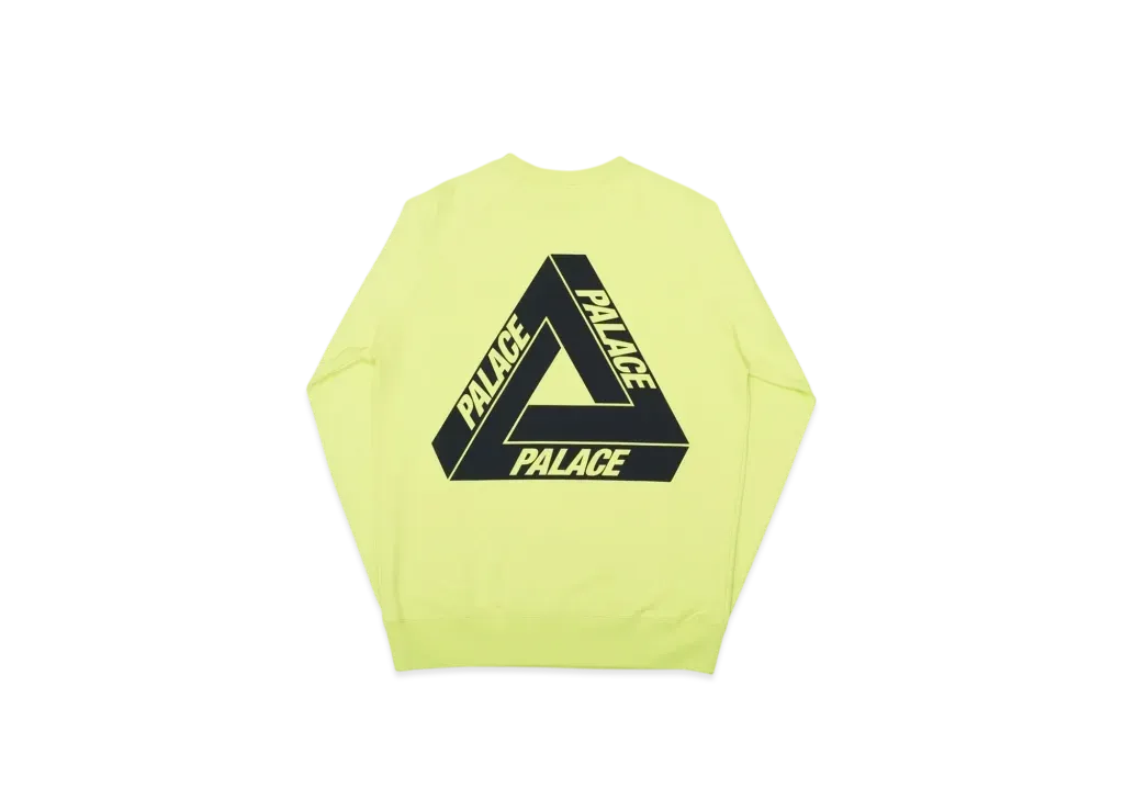PALACE Tri-Ferg Crew "Yellow"