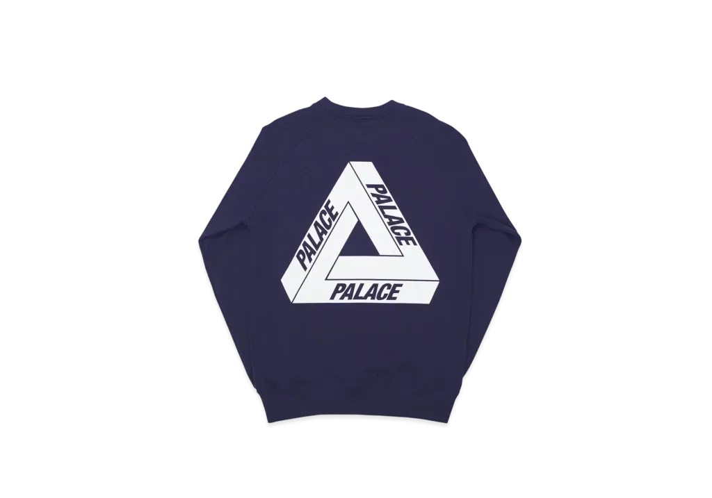 PALACE Tri-Ferg Crew "Purple"