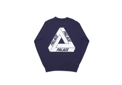 PALACE Tri-Ferg Crew "Purple"