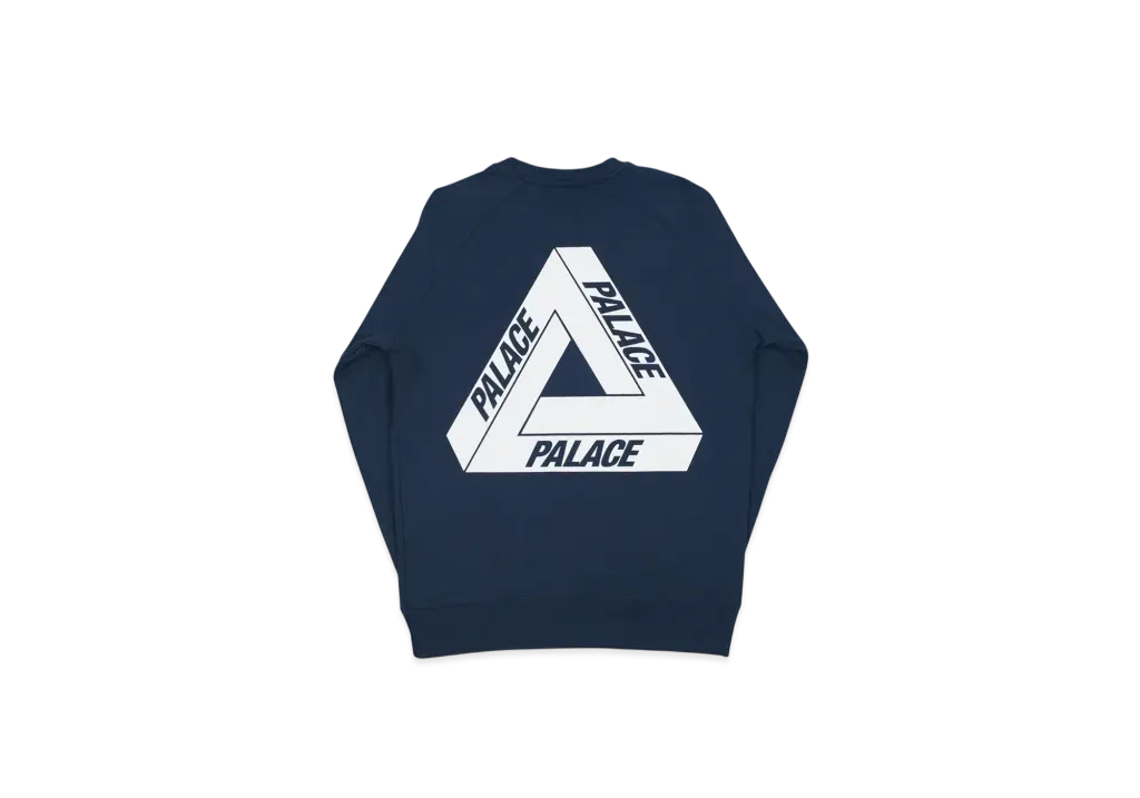PALACE Tri-Ferg Crew "Navy"