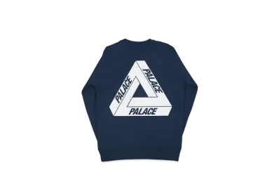 PALACE Tri-Ferg Crew "Navy"