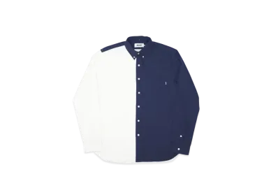 PALACE Boojie Shirt 2 Tone "Navy White"