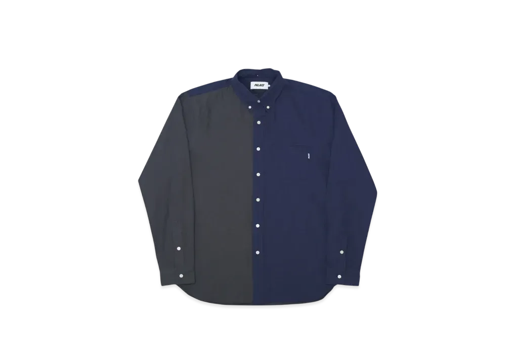 PALACE Boojie Shirt 2 Tone "Navy Grey"
