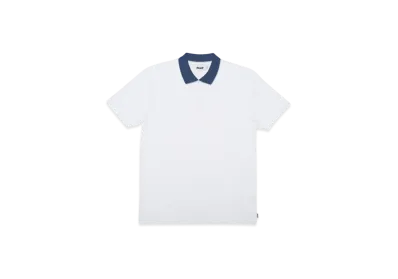 PALACE Pique Polo "White"