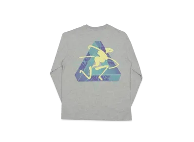 PALACE Tri-Spaced Longsleeve "Grey"