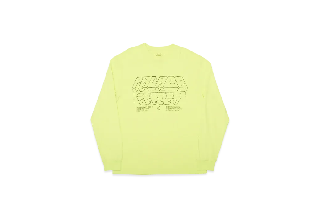 PALACE Effect L/S T-Shirt "Yellow"