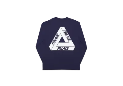 PALACE Tri-Ferg L/S T-Shirt "Purple"