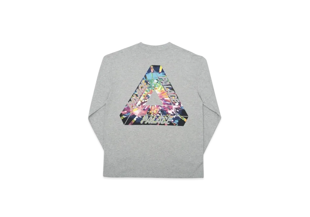 PALACE Tri-Works L/S T-Shirt "Grey"