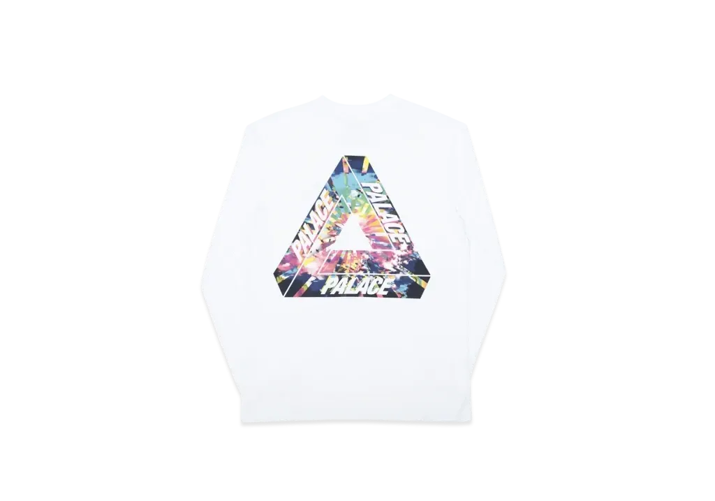 PALACE Tri-Works L/S T-Shirt "White"