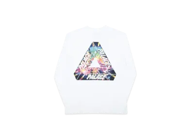 PALACE Tri-Works L/S T-Shirt "White"