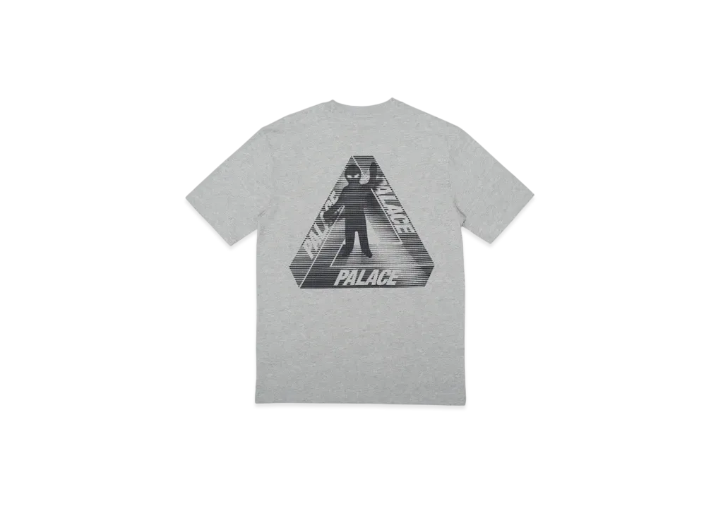 PALACE Alien Tri-Ferg T-Shirt "Grey"