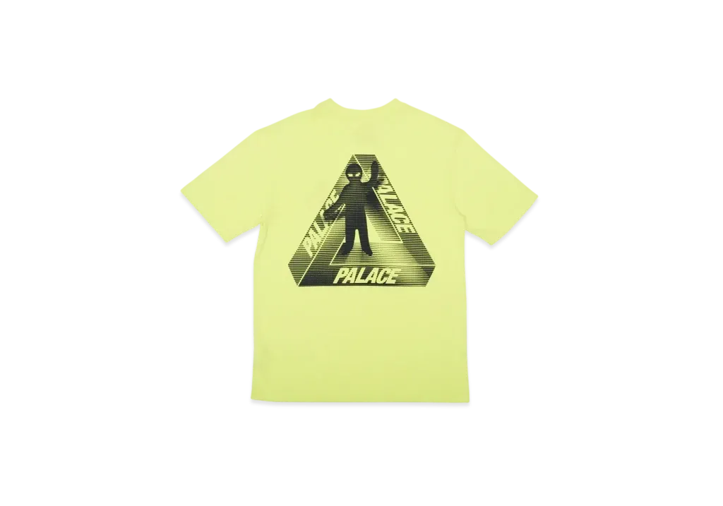 PALACE Alien Tri-Ferg T-Shirt "Yellow"