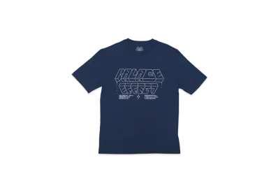 PALACE Effect T-Shirt "Navy"