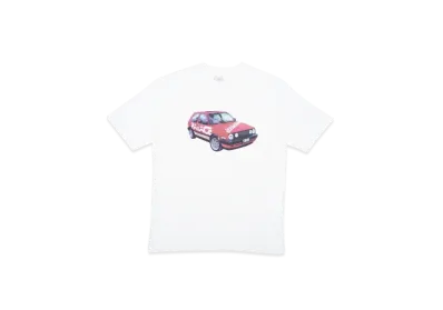 PALACE Schotter Red T-Shirt "White"