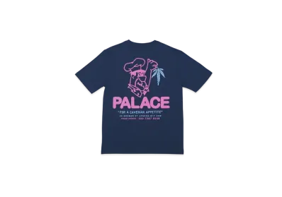 PALACE Caveman T-Shirt "Navy"