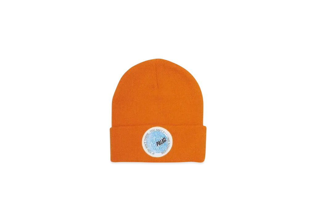 PALACE If You Ain't There Beanie "Orange"
