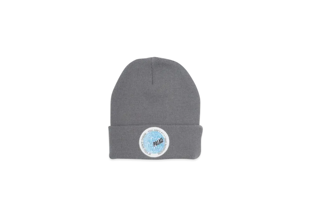 PALACE If You Ain't There Beanie "Grey"