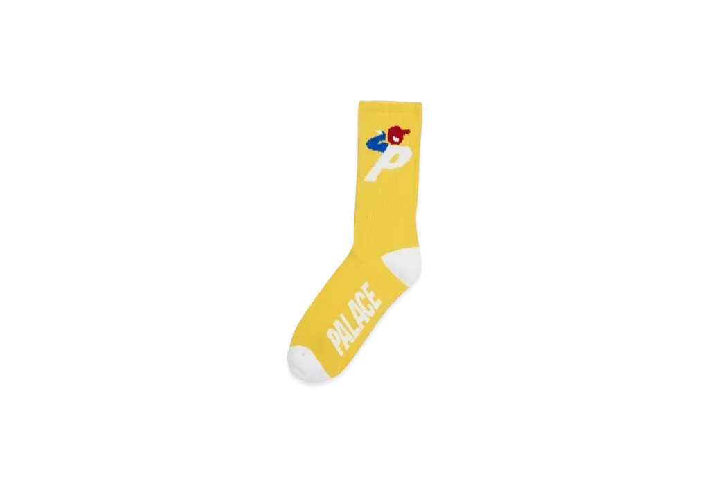 PALACE Bunning Man Sock "Yellow"