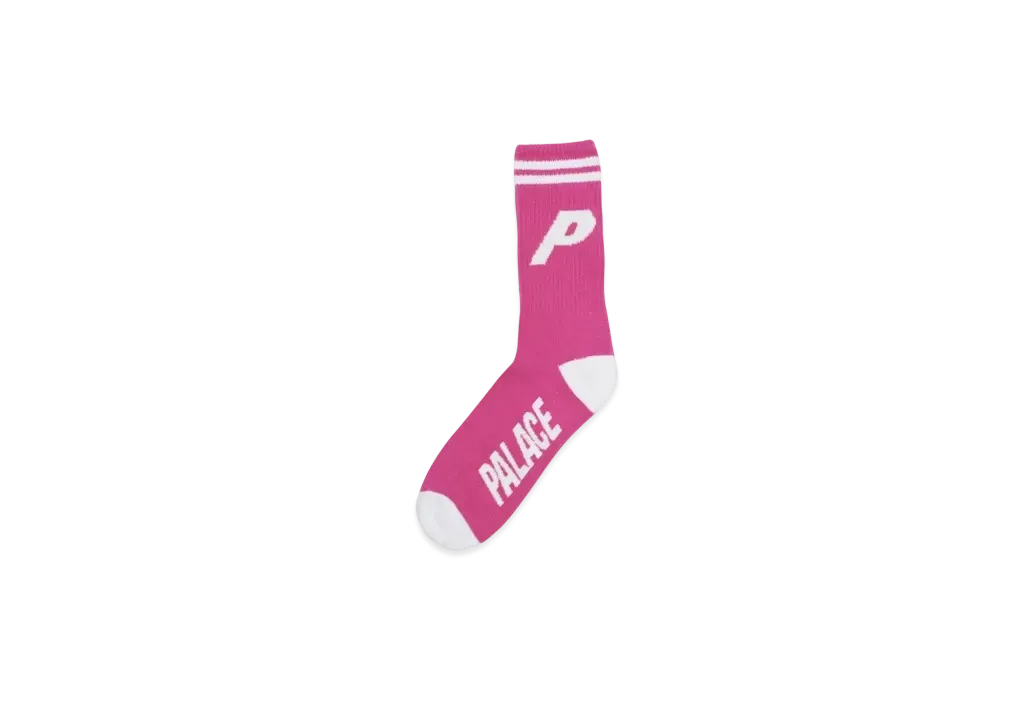PALACE P Socks Fluro "Pink"