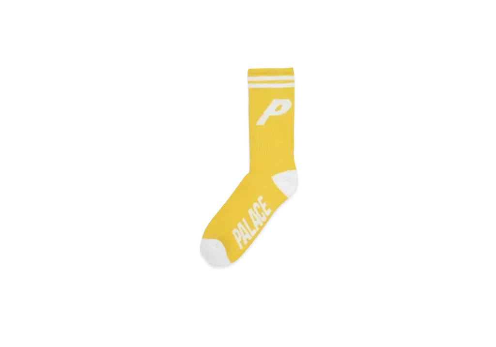 PALACE P Socks Fluro "Yellow"