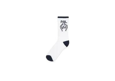 PALACE Finger Up Socks "White"