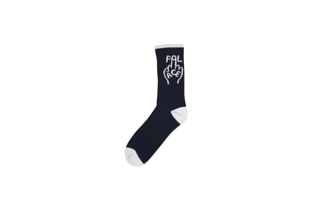 PALACE Finger Up Socks "Black"