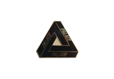 PALACE Tri-Ferg Pin "Black"