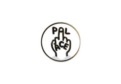 PALACE Finger Up Pin "White"