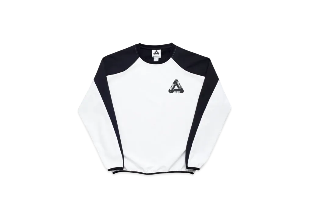 PALACE x Adidas Jersey Shell Crew "White"