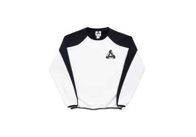 PALACE x Adidas Jersey Shell Crew "White"
