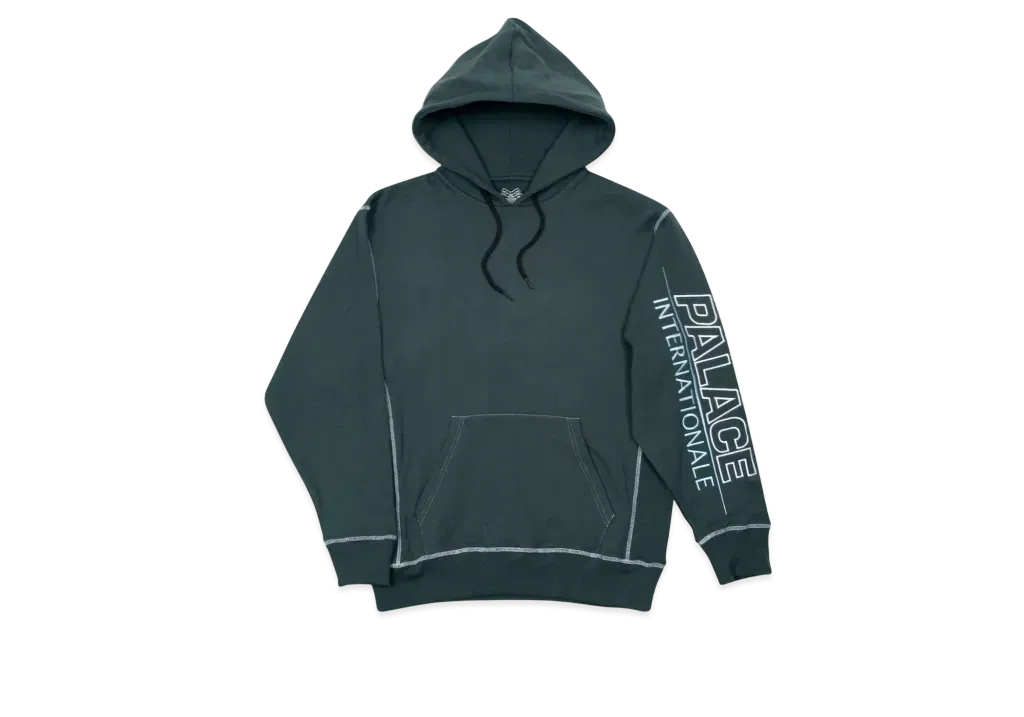 PALACE Internationale Hood "Green"