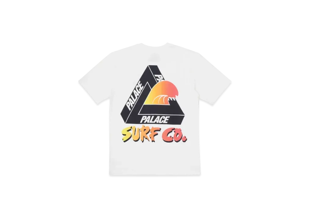 PALACE Surf CO T-Shirt "White"