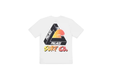 PALACE Surf CO T-Shirt "White"