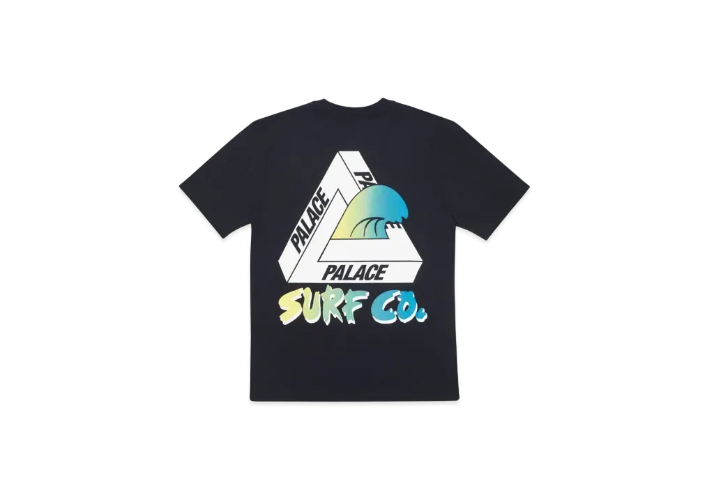 PALACE Surf CO T-Shirt "Black"