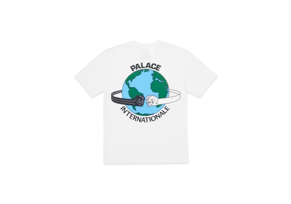 PALACE Fist Bump T-Shirt "White"