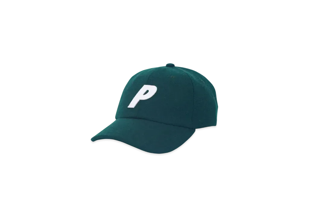 PALACE Wool P 6-Panel "Dark Green"