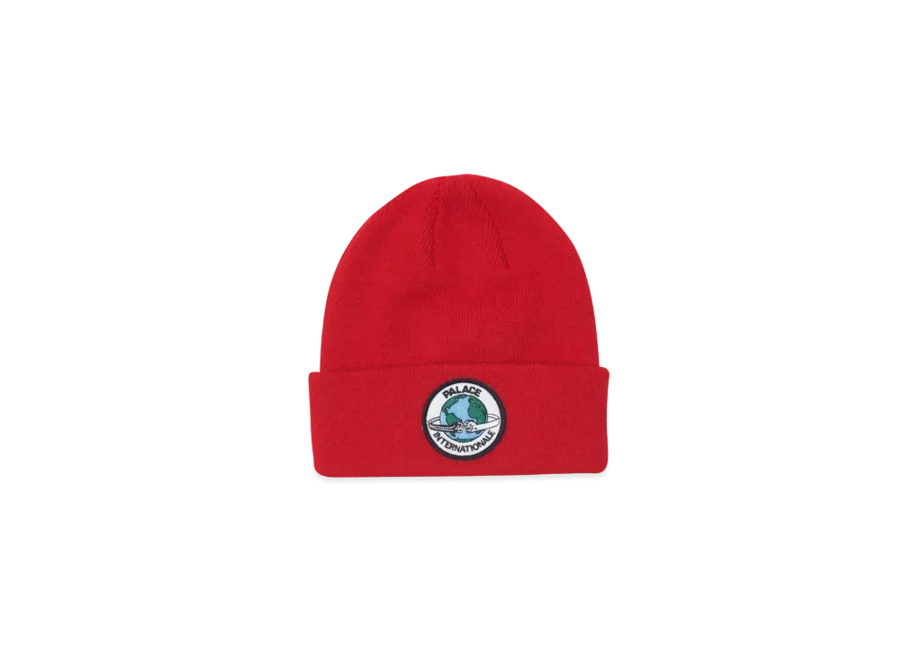 PALACE Fist Bump Beanie "Bright Red"