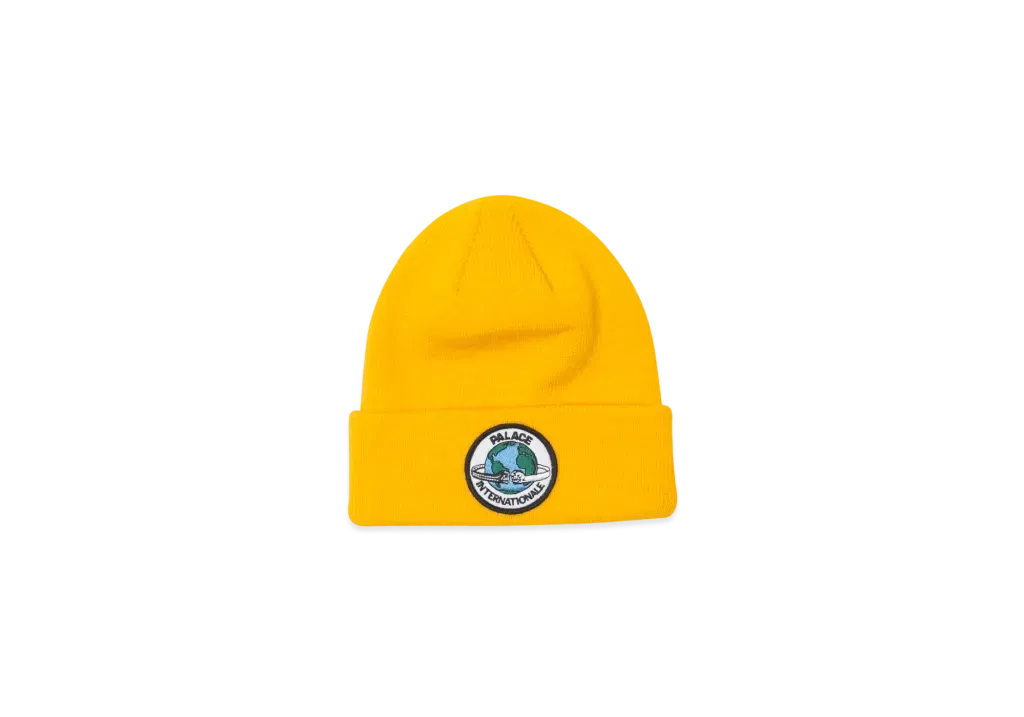 PALACE Fist Bump Beanie "Gold"