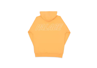 PALACE Waffle Zip Hood "Orange"