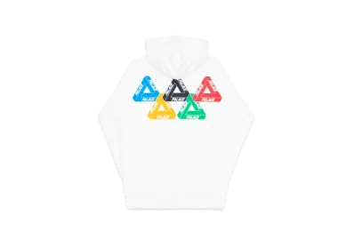 PALACE Performance Zip Hood "White"