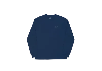 PALACE Low Key L/S T-Shirt "Navy"