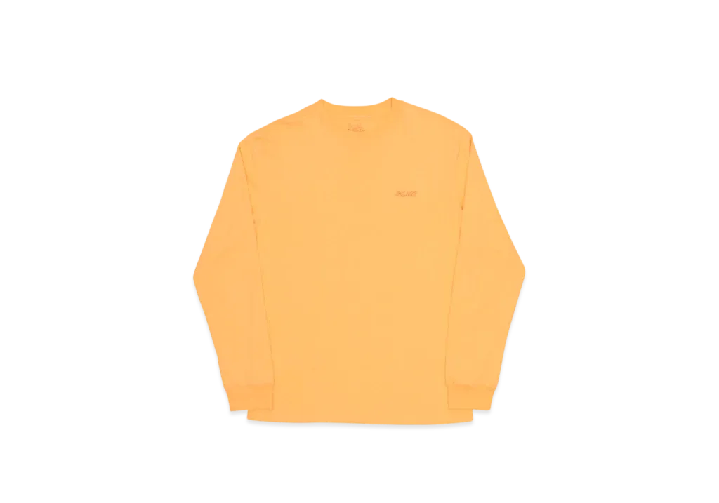 PALACE Low Key L/S T-Shirt "Orange"