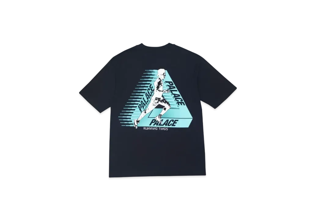 PALACE Running Tings T-Shirt "Black"