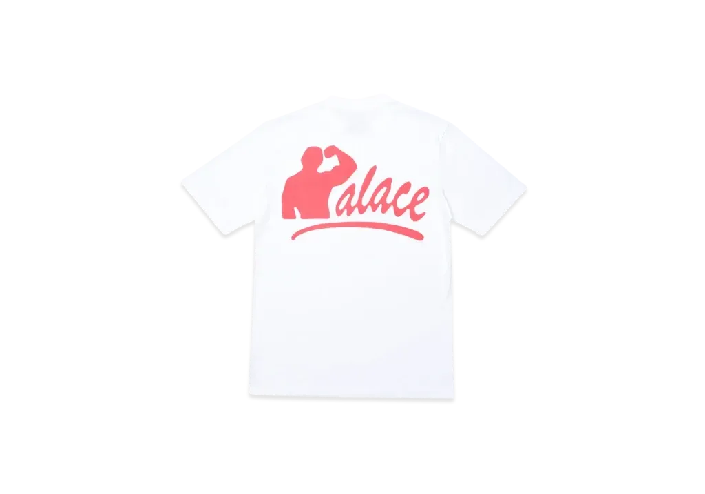 PALACE Muscle T-Shirt "White"