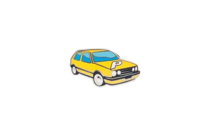 PALACE GTI Pin "Yellow"