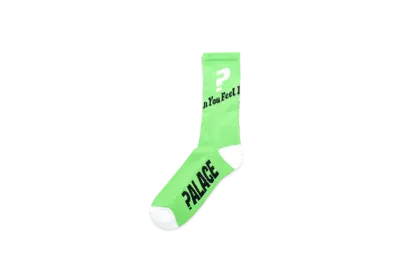PALACE Can You Feel It Sock "Green"