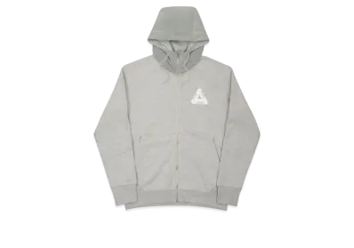 PALACE Zyme Shell Hood "Grey Marl"