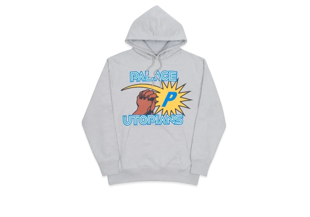 PALACE Utopians Sport Zip Hood "Aqua"