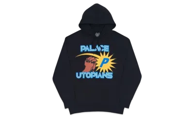 PALACE Utopians Sport Zip Hood "Black"
